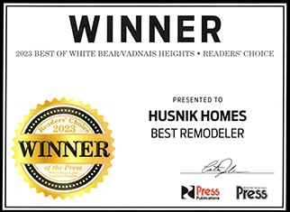 Award: Best Remodeler from the Readers' Choice 2023 Best of White Bear Lake and Vadnais Heights
